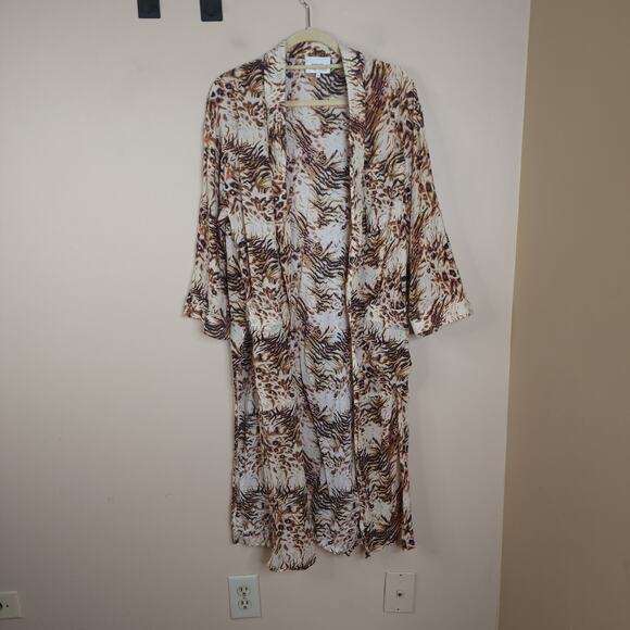 Nanushka Printed Kimono Jacket Size S - Picture 1 of 11